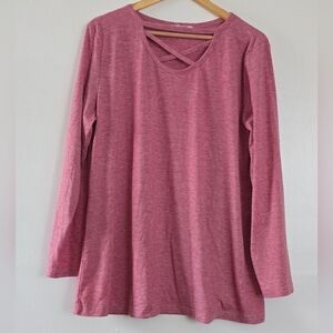 Women's long-sleeved tunic t-shirt 2XL